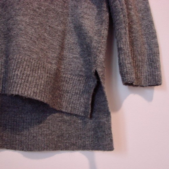 Love & Legend Rudolph Reindeer Gray Sequin Christmas Sweater Plus Size 1X - Picture 7 of 16